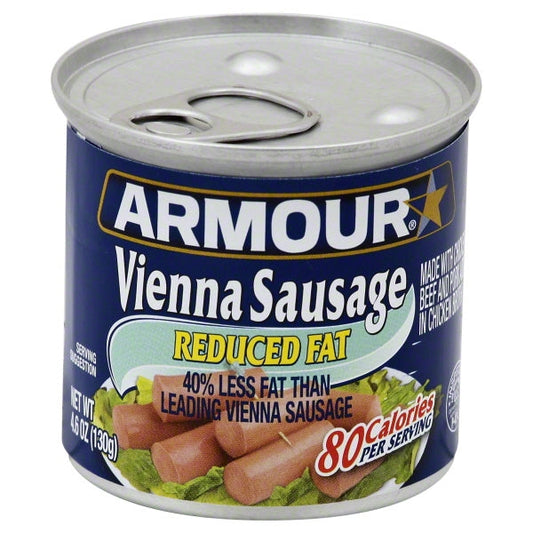 Armour Vienna Sausage Light; 4.6 Ounces; 24 Per Case - High Mart Wholesale