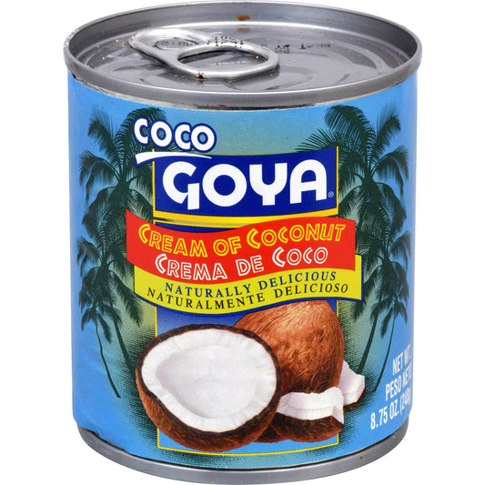 Goya Cream Old Fashioned Coconut; 8.75 Ounces; 24 Per Case