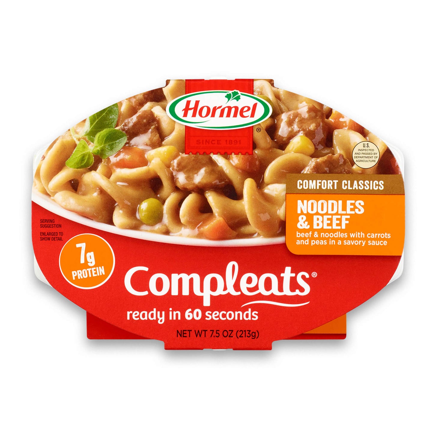 Hormel Compleats N'& Beef; 7.5 Ounce; 7 Per Case