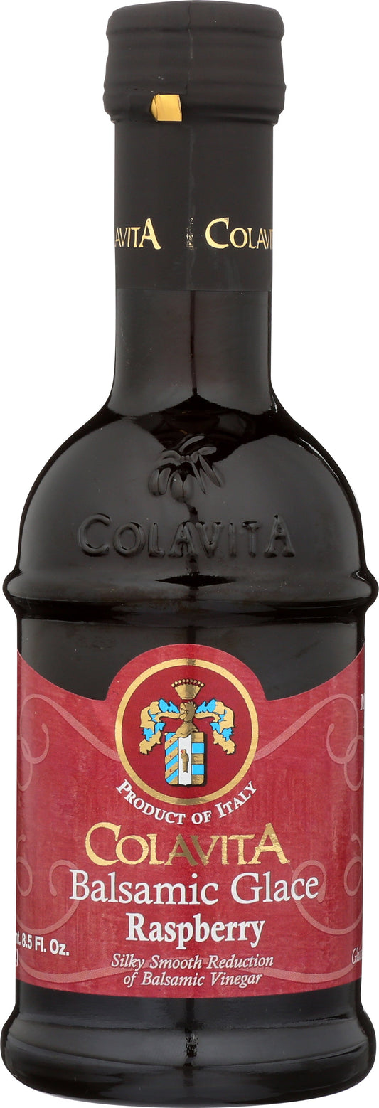 Colavita Glace Balsamic Raspberry Timeless Vinegar Bottle; 8.5 Fluid Ounce; 6 Per Case