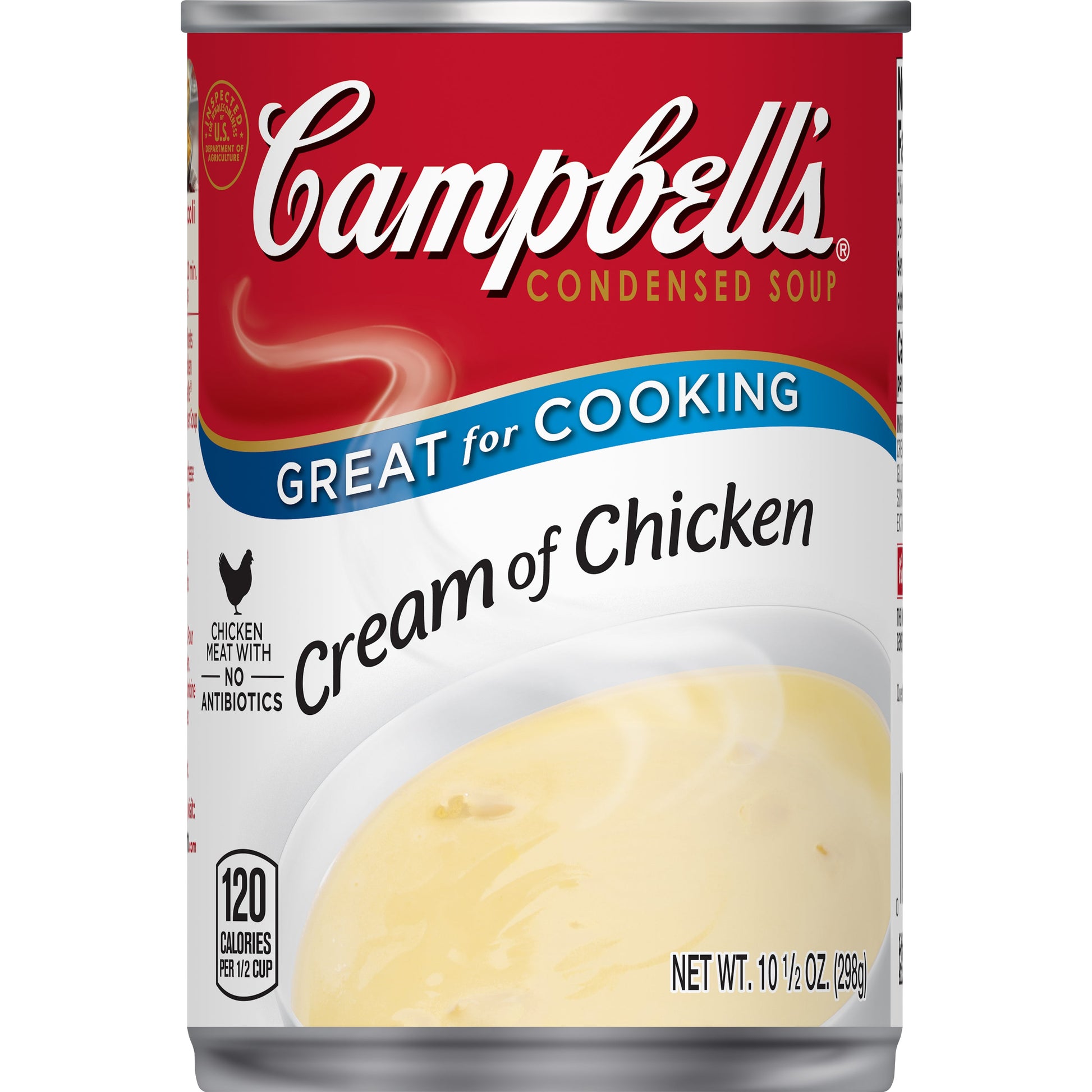 Campbell's Condensed Soup Red & White Cream Of Chicken Soup; 10.5 Ounces; 48 Per Case - High Mart Wholesale