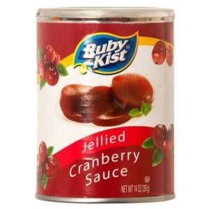 Ruby Kist Jellied Cranberry Sauce; 14 Ounces; 24 Per Case