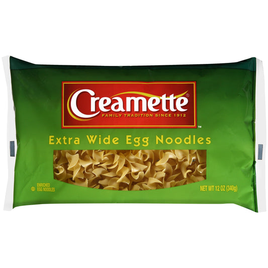 Creamette Egg Noodles Extra Wide; 12 Ounces; 12 Per Case