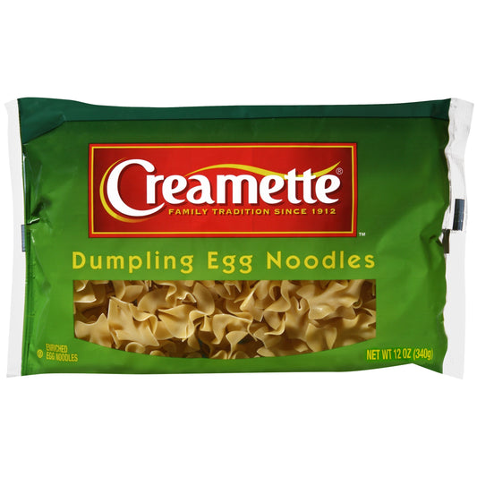 Creamette Egg Noodles Dumpling; 12 Ounces; 12 Per Case