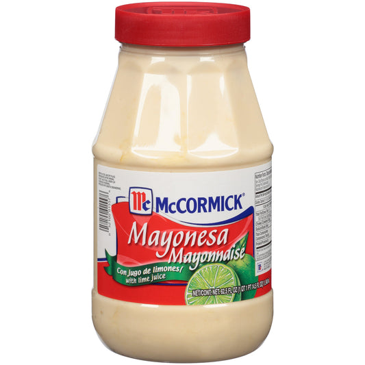 Mccormick Mayonnaise With Lime Juice Sauce Jar; 62.5 Fluid Ounce; 6 Per Case - High Mart Wholesale