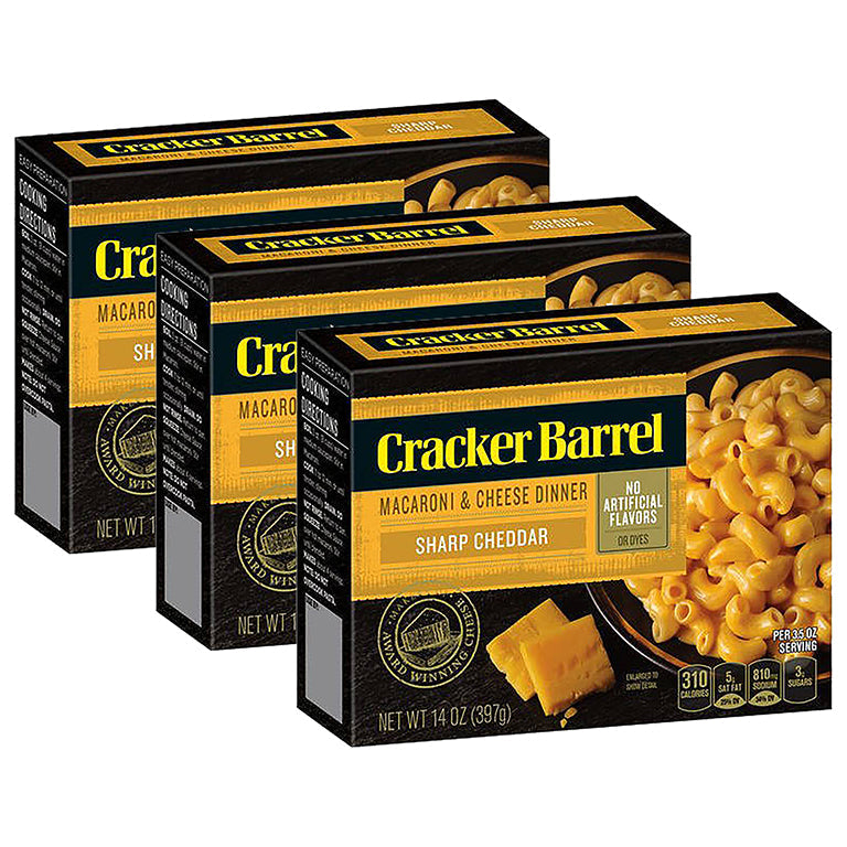 Cracker Barrel Sharp Cheddar Deluxe Liquid Dinner; 14 Ounces; 12 Per Case