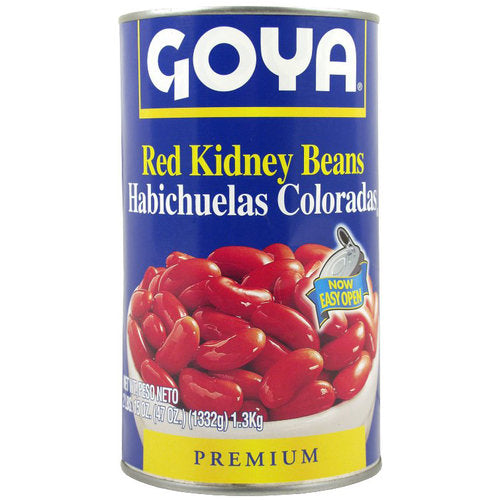 Goya Canned Red Kidney Beans; 47 Ounces; 12 Per Case