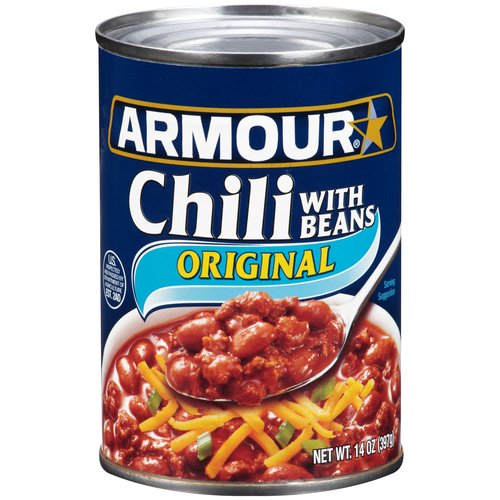 Armour Chili; 14 Ounces; 12 Per Case - High Mart Wholesale