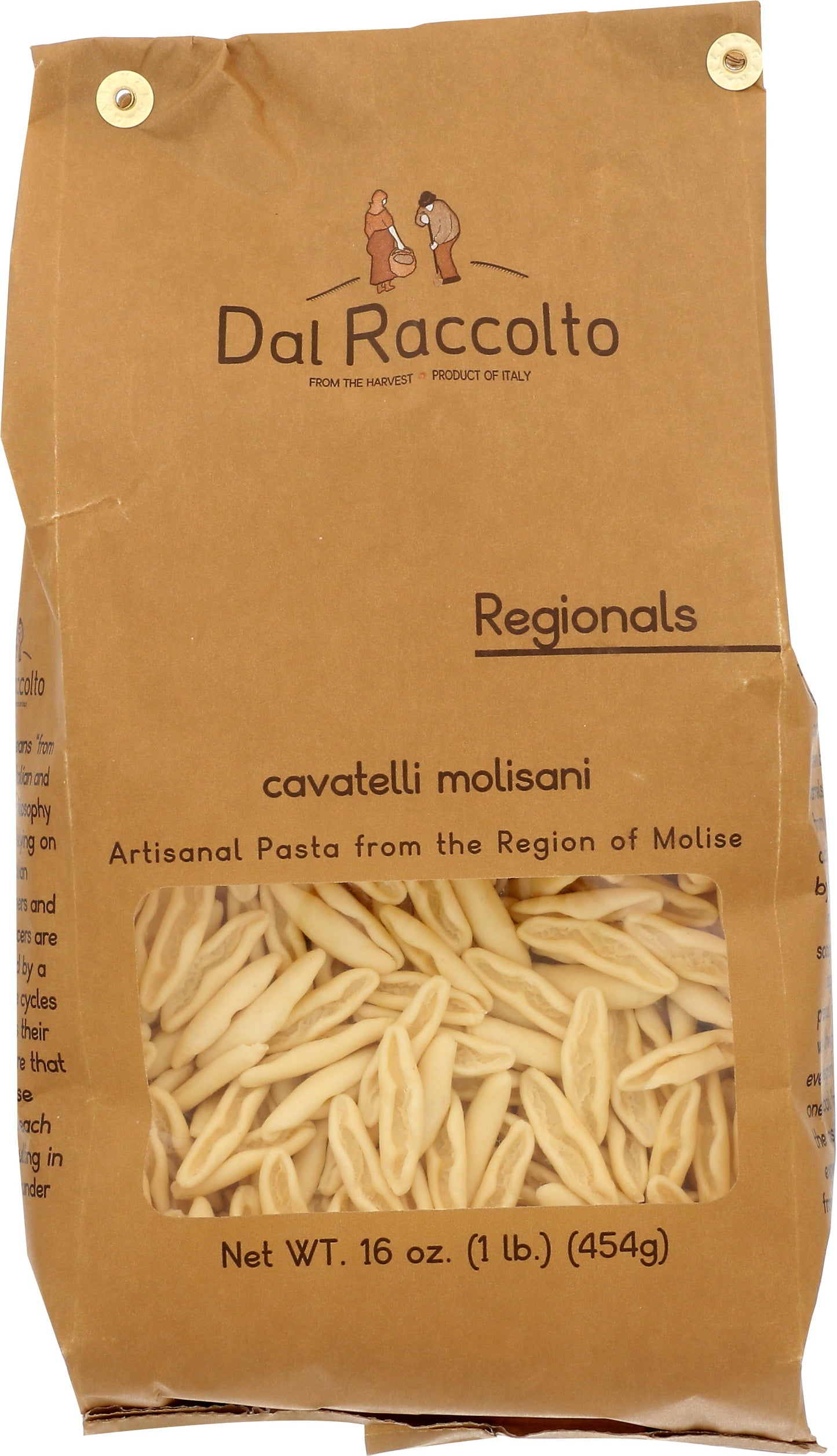Dal Raccolt Cavatelli Molisani; 1 Pounds; 20 Per Case