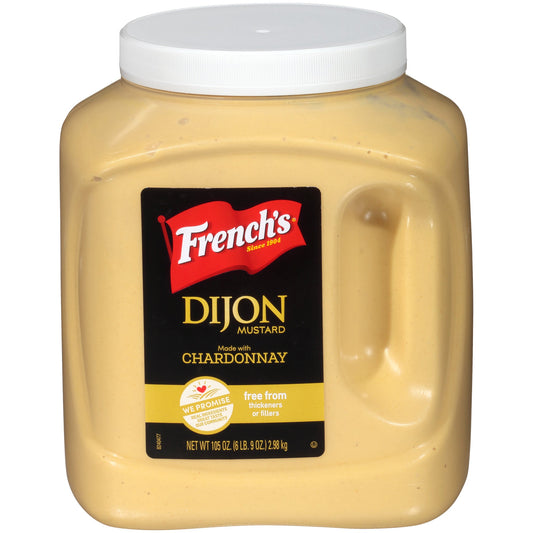 French's Dijon With Chardonnay Mustard Bulk; 105 Ounce; 2 Per Case - High Mart Wholesale