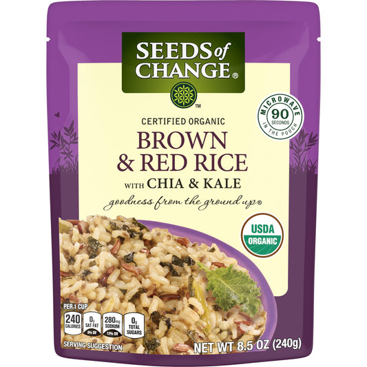 Uncle Ben's Brown Red Rice With Chia; 8.5 Ounces; 12 Per Case - High Mart Wholesale
