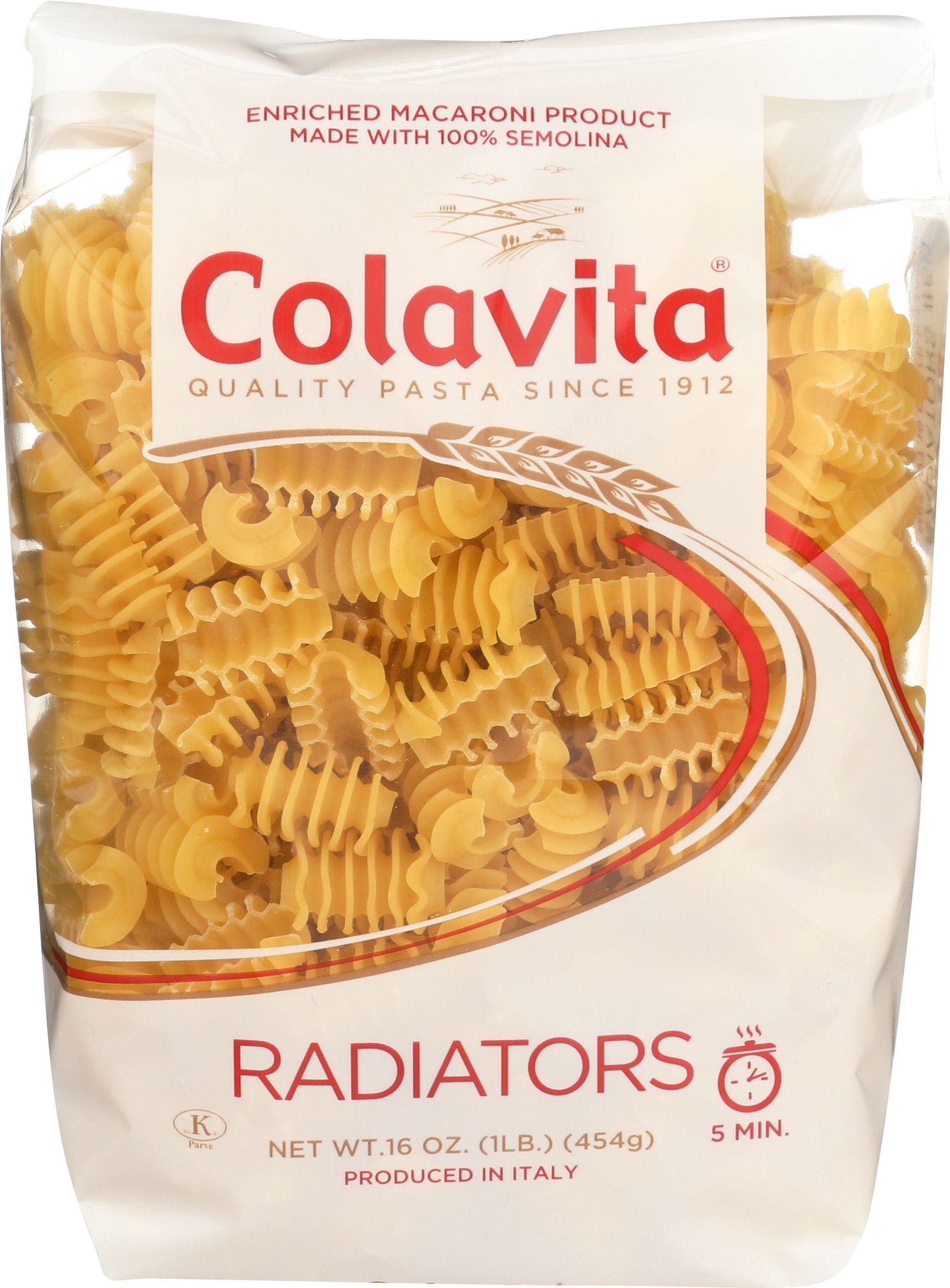 Colavita Pasta Radiator; 1 Pounds; 20 Per Case