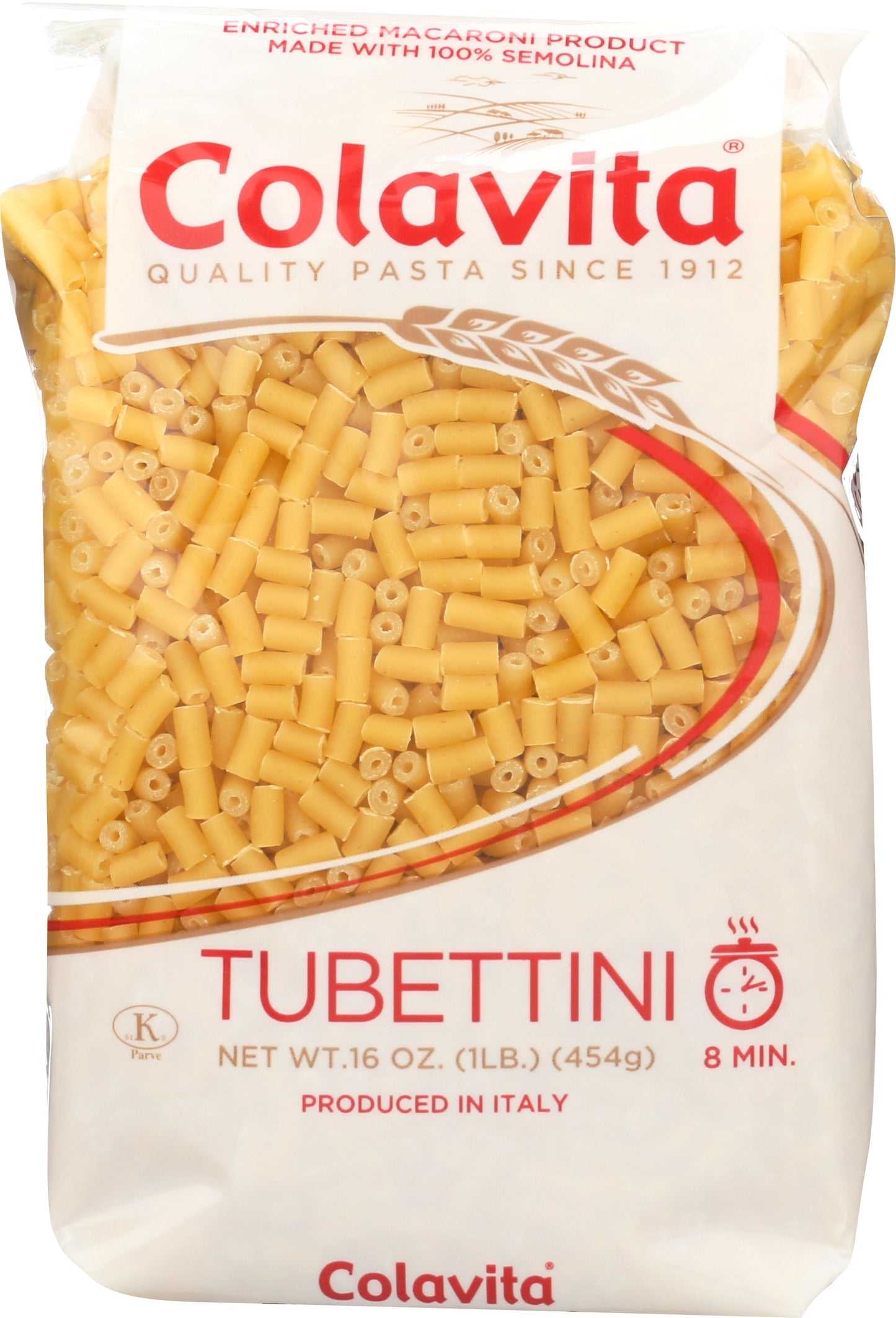 Colavita Pasta Tubettini; 1 Pounds; 20 Per Case