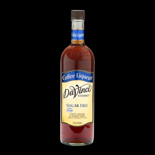Davinci Gourmet Syrup Sugar Free Coffee Liqueur; 750 Milileter; 4 Per Case - High Mart Wholesale