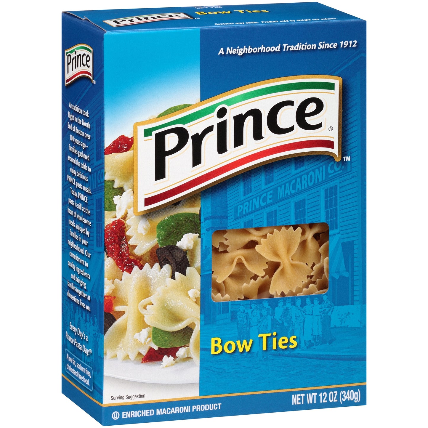 Prince Bow Ties Pasta; 12 Ounces; 12 Per Case