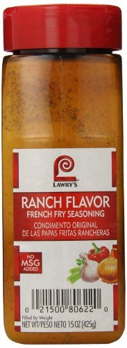 Lawry's Ranch French Fry Seasoning; 15 Ounces; 6 Per Case