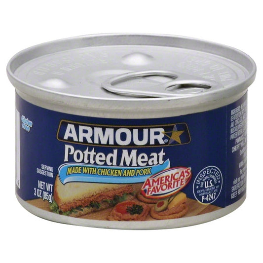 Armour Potted Meat; 3 Ounces; 48 Per Case