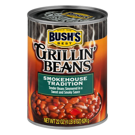 Bush's Best Grillin' Beans Smokehouse Tradition; 22 Ounces; 12 Per Case