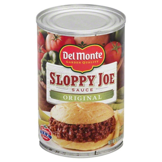 Del Monte Sauce Sloppy Joe Original; 15 Ounces; 12 Per Case