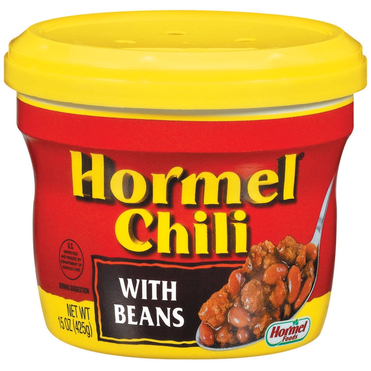 Hormel Chili With Beans Bowl; 15 Ounce; 8 Per Case