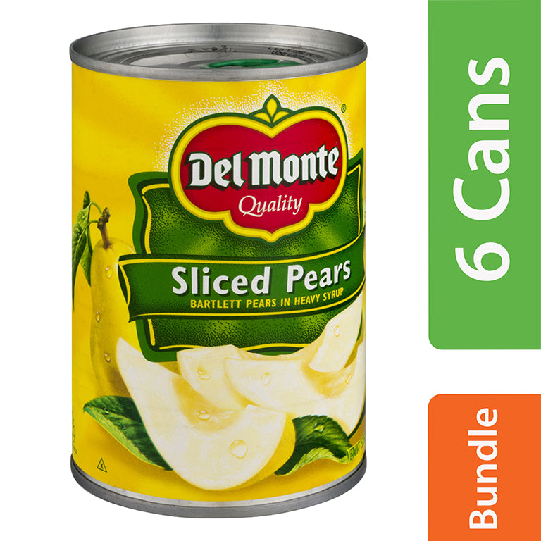 Del Monte Pears Sliced; 15.25 Ounces; 12 Per Case