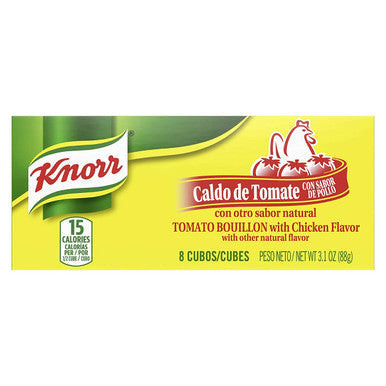 Knorr Mexican Bouillon Tomato; 3.1 Ounces; 24 Per Box; 2 Per Case - High Mart Wholesale