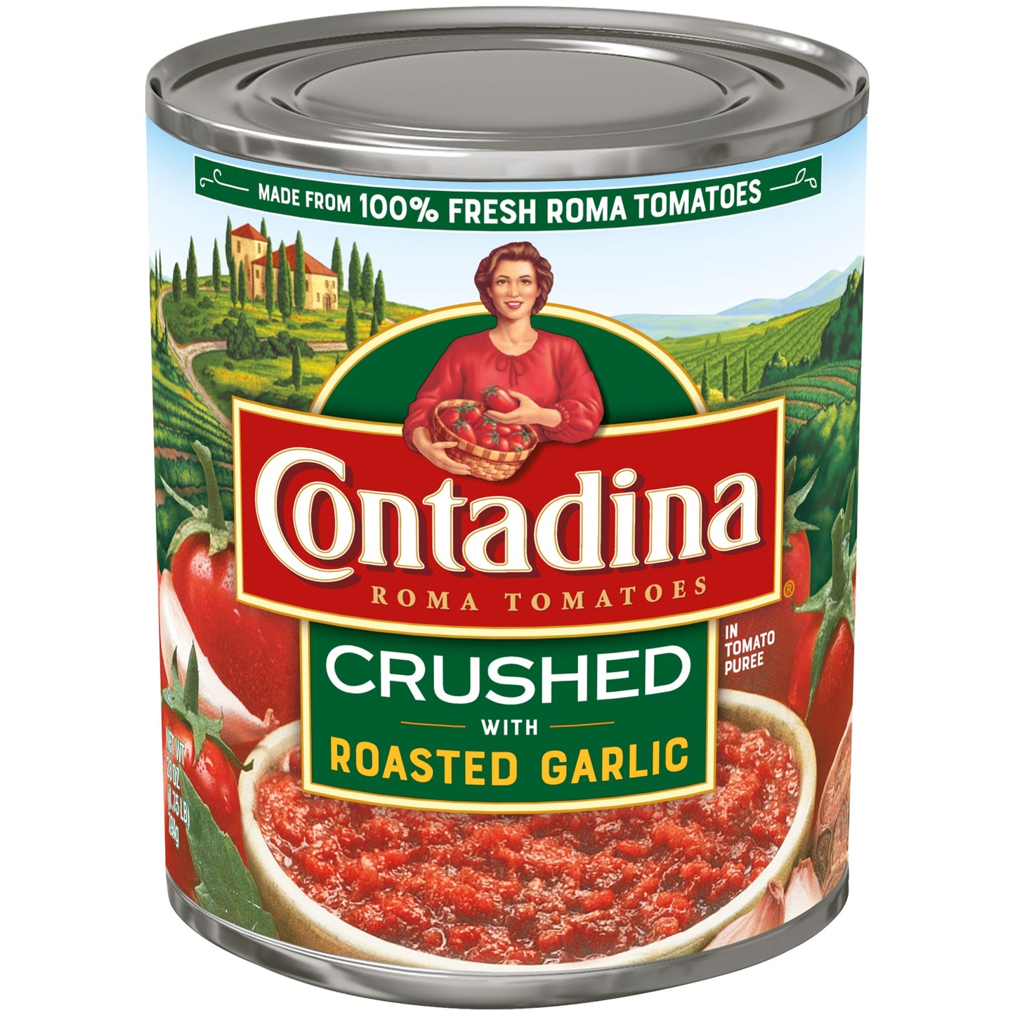 Contadina Seasoned Crushed Roasted Garlic; 28 Ounces; 6 Per Case