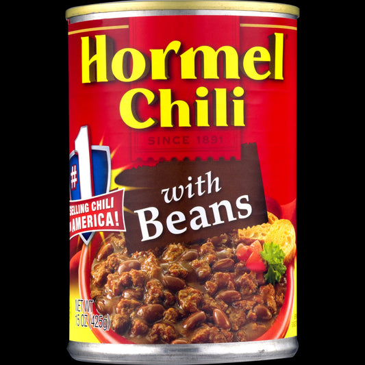 Hormel Chili With Beans; 15 Ounce; 12 Per Case