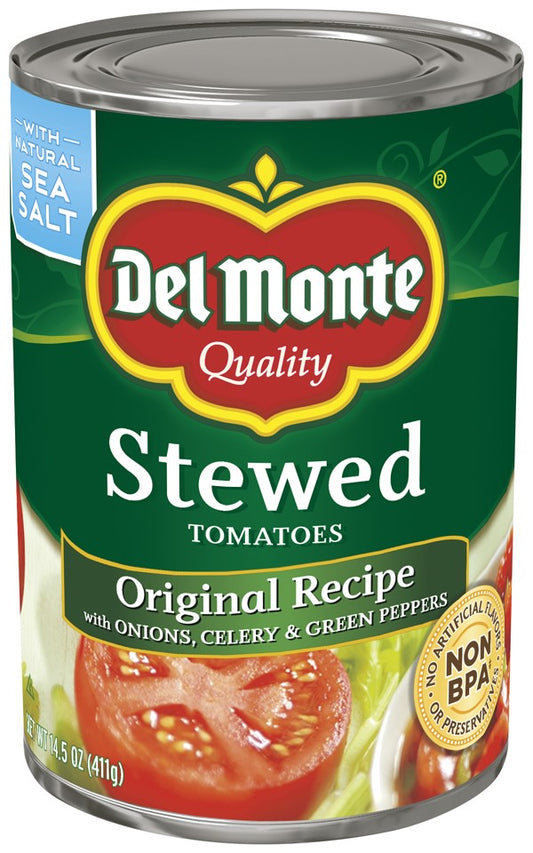 Del Monte Delmonte Tomato Original Stewed; 14.5 Ounces; 24 Per Case
