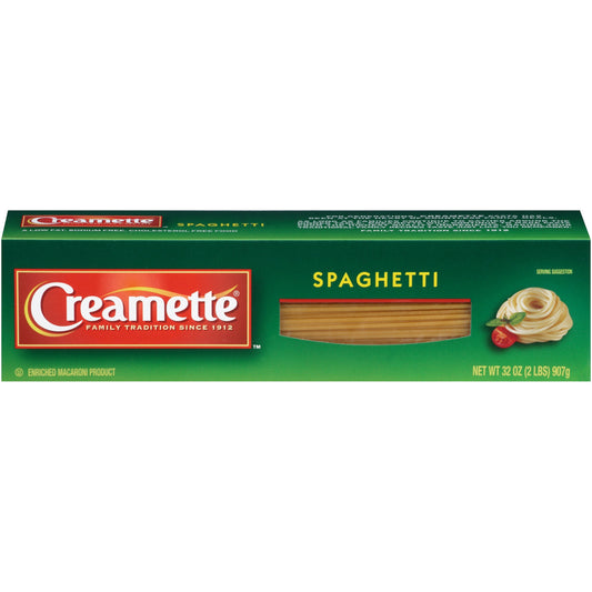 Creamette Spaghetti 32Oz; 32 Ounce; 12 Per Case