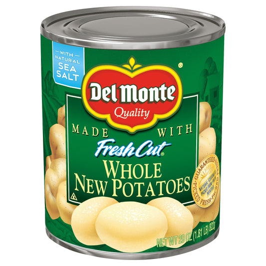 Del Monte Whole New Potatoes; 29 Ounces; 6 Per Case