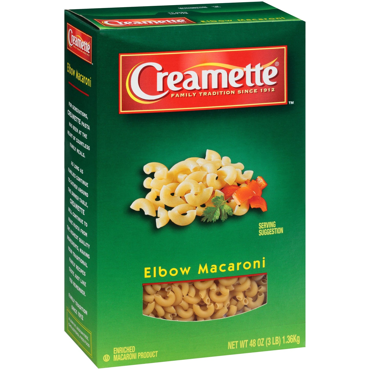 Creamette Pasta Elbow Macaroni 48Oz; 48 Ounces; 8 Per Case