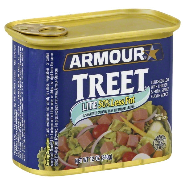 Armour Meat Luncheon Treet Lite; 12 Ounce; 12 Per Case