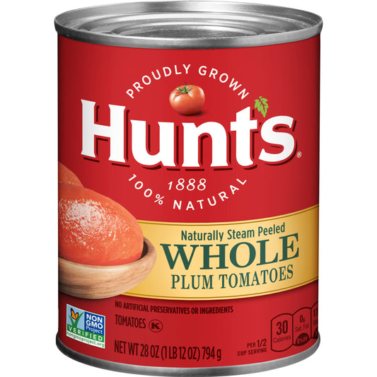 Hunt's Hunts Whole Peeled Tomatoes; 28 Ounces; 12 Per Case