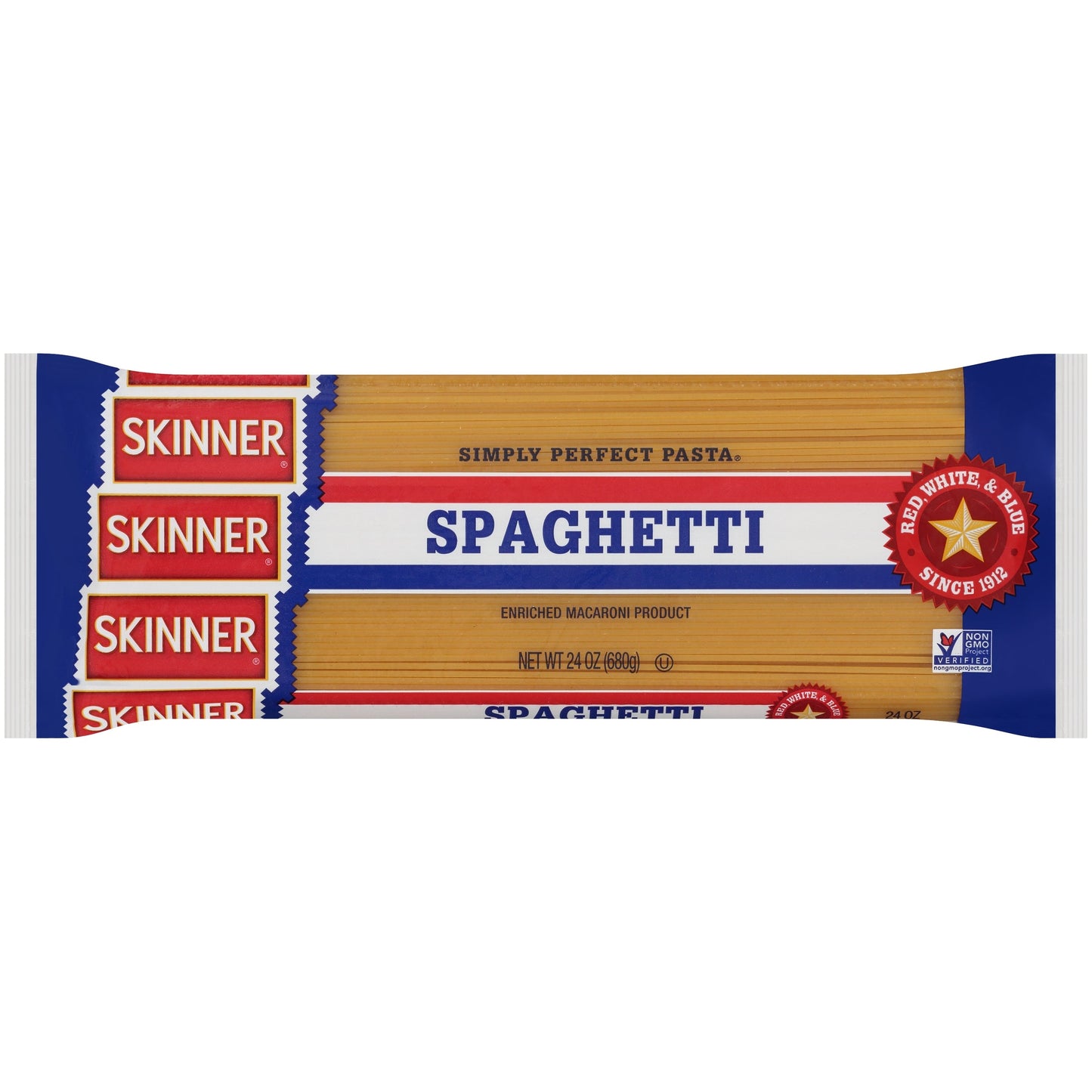 Skinner Pasta Spaghet; 24 Ounces; 12 Per Case