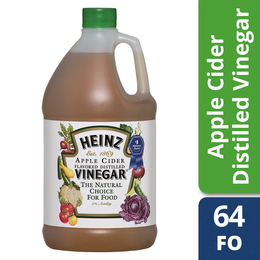 Heinz Apple Cider Vinegar Bulk; 64 Fluid Ounce; 6 Per Case