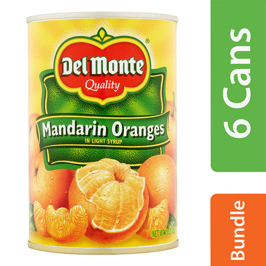 Del Monte Mandarin Orange Low Sodium; 15 Ounces; 12 Per Case