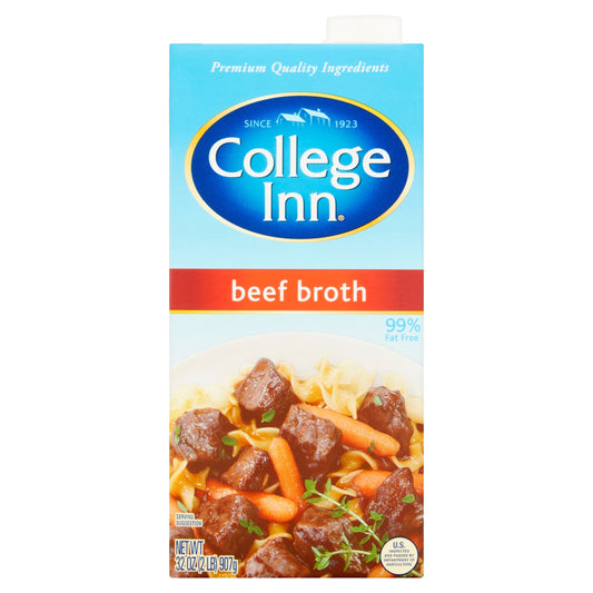 College Inn Beef Broth Aseptic; 32 Ounces; 12 Per Case