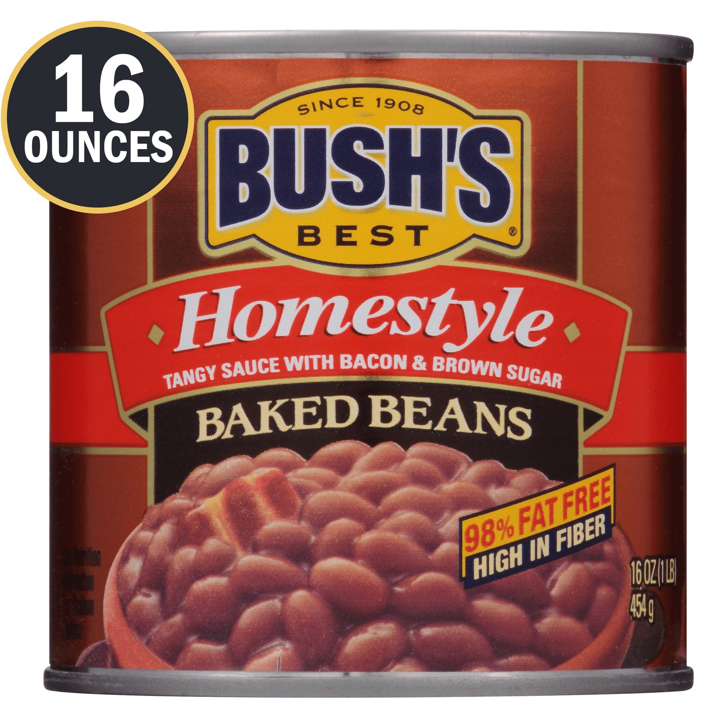 Bush's Best Homestyle Baked Beans; 16 Ounces; 12 Per Case