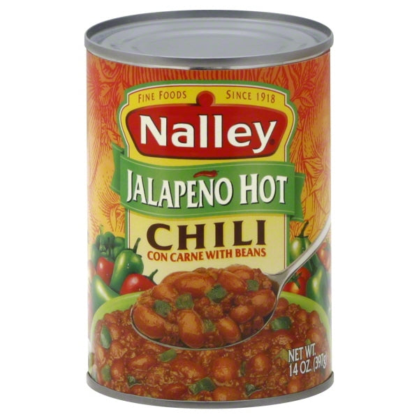 Nalley Nalley Chili Jalapeno Hot; 14 Ounces; 24 Per Case