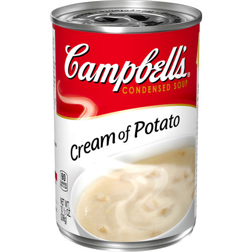 Campbell's Condensed Soup Cream Of Potato; 10.5 Ounces; 12 Per Case - High Mart Wholesale