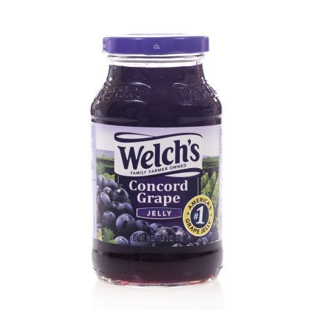 Welch's Concord Grape Jelly; 18 Ounces; 12 Per Case - High Mart Wholesale