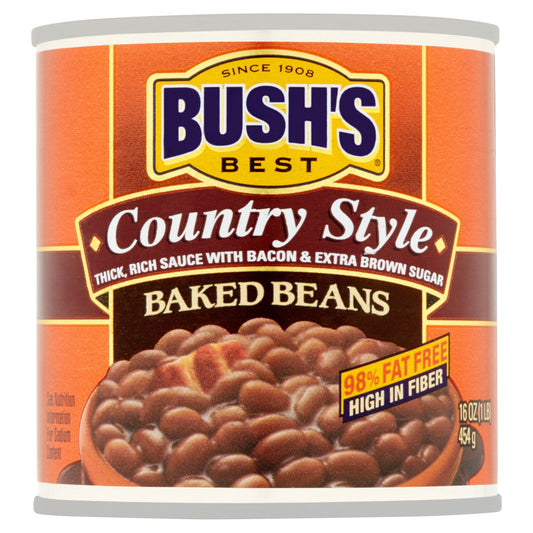 Bush's Best Country Style Baked Beans; 16 Ounces; 12 Per Case