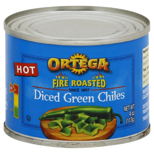 Ortega Ortega Hot Diced Chile; 4 Ounces; 24 Per Case - High Mart Wholesale