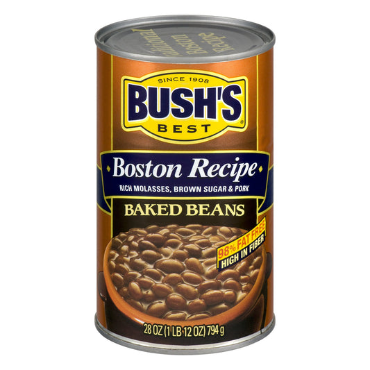Bush's Best Boston Recipe Baked Beans; 28 Ounces; 12 Per Case