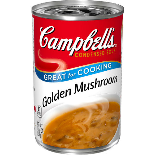 Campbell's Condensed Soup Red & White Golden Mushroom; 10.5 Ounces; 12 Per Case - High Mart Wholesale