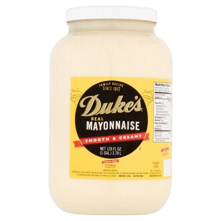 Duke's Real Mayonnaise Bulk; 128 Fluid Ounce; 4 Per Case - High Mart Wholesale