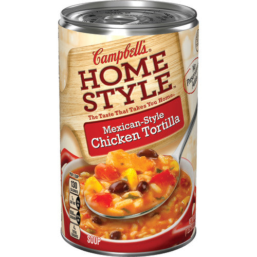 Campbell's Soup Mexican Chicken Tortilla; 18.6 Ounces; 12 Per Case - High Mart Wholesale