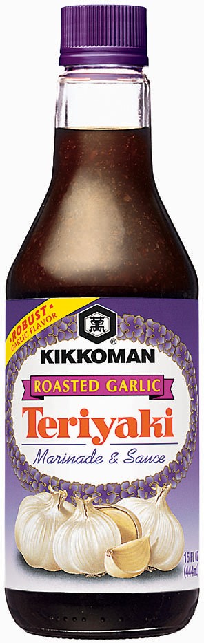 Kikkoman Teriyaki Roasted Garlic; 15 Fluid Ounces; 12 Per Case - High Mart Wholesale