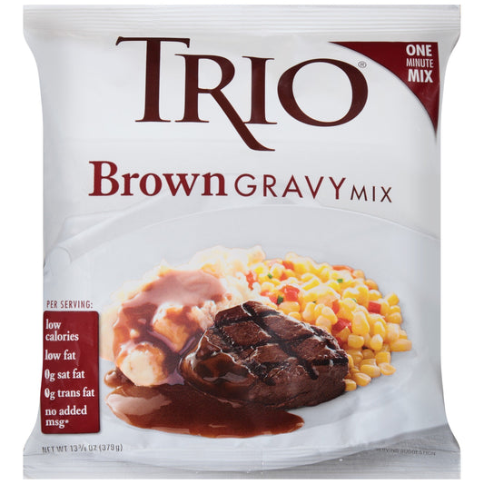 Trio Brown Gravy; 13.37 Ounces; 8 Per Case - High Mart Wholesale